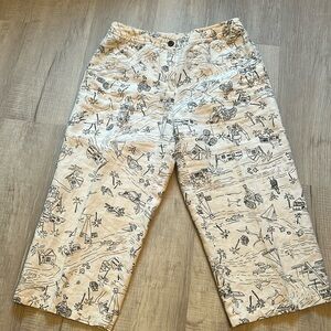 Chicos linen capris